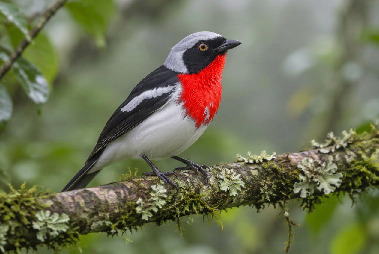 Cherry-throated Tanager