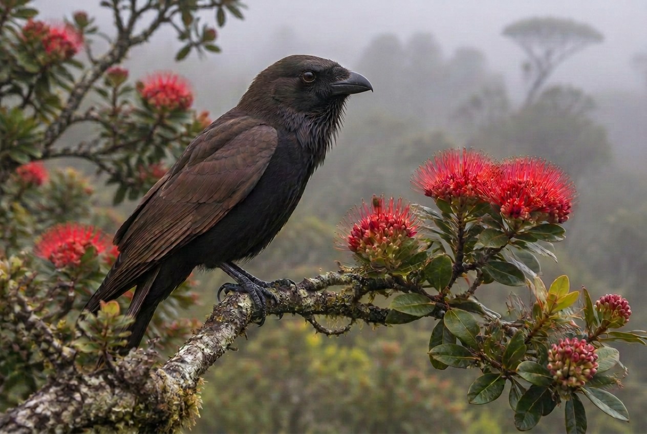 Hawaiian Crow