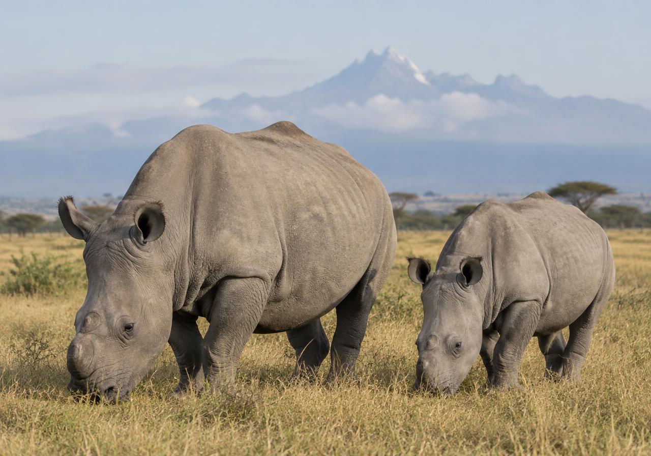 Northern White Rhino